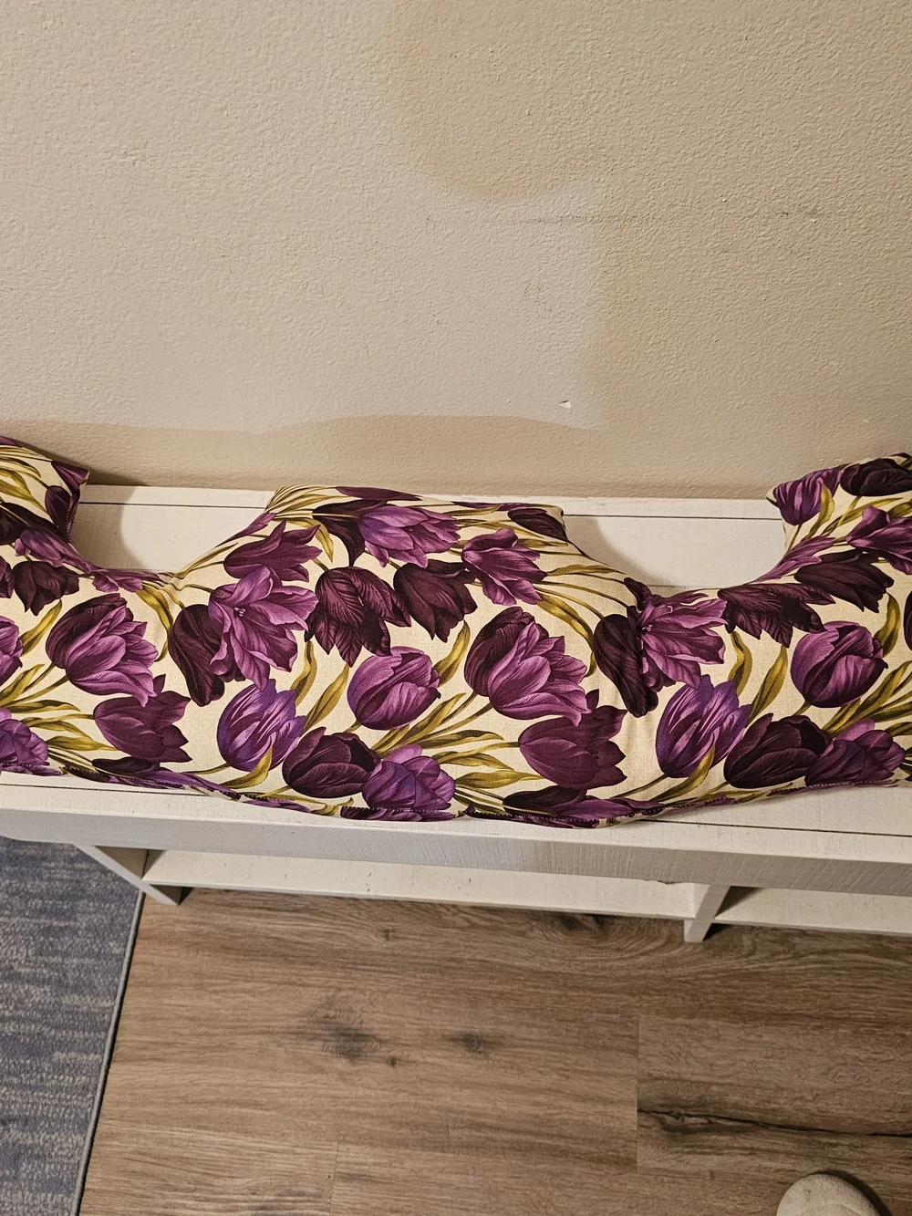 Purple Tulip Breast Mastectomy Pillow